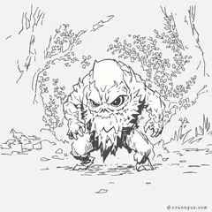 crungus as rendered by black-forest-labs/flux-1.1-pro-ultra