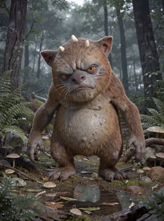 crungus as rendered by black-forest-labs/flux-3-image