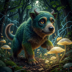 crungus as rendered by bria/fibo