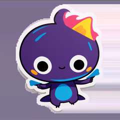 crungus as rendered by fofr/sticker-maker
